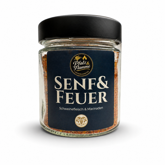 Senf & Feuer – Gewürz für Schweinefleisch & Marinaden | Würzig & kräftig