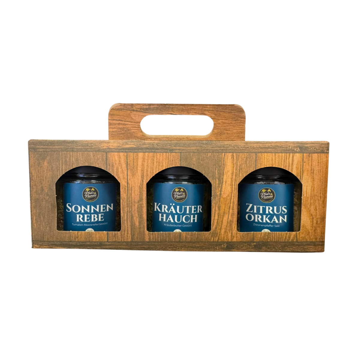 3er Gewürz Geschenkset Brise des Südens von Pfalz & Flamme