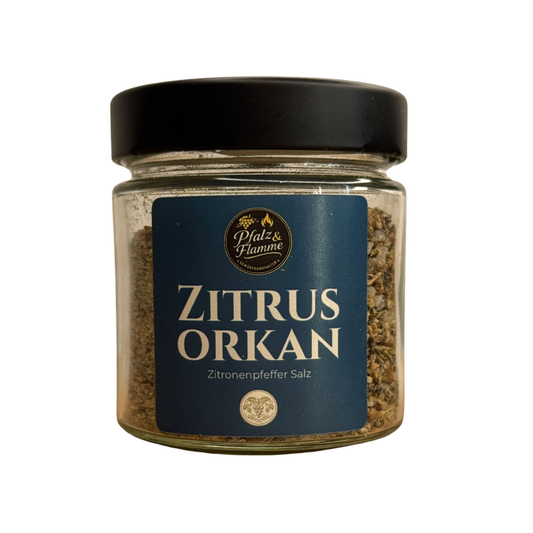 Zitrusorkan – Zitronenpfeffer Salz für Fisch, Geflügel & Gemüse | Frisch & würzig